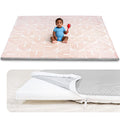 Zenkitch Baby Play Mat,Removable Washable Cover, 71" × 59", Soft and Non-Slip for Infants and Toddlers, Suitable for Playpen and Floors
