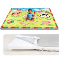 Zenkitch Baby Play Mat,Removable Washable Cover, 71" × 59", Soft and Non-Slip for Infants and Toddlers, Suitable for Playpen and Floors
